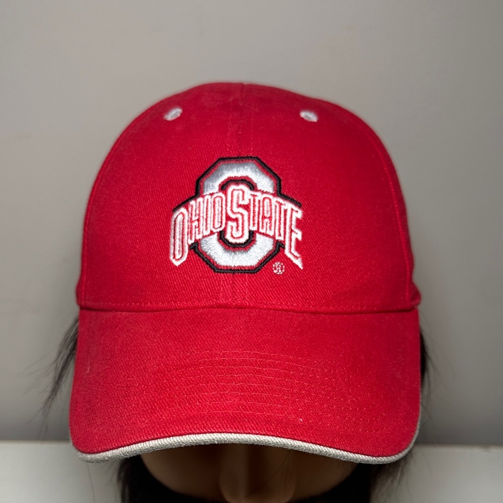 Signatures Ohio State Buckeyes Red Cap with White Accents